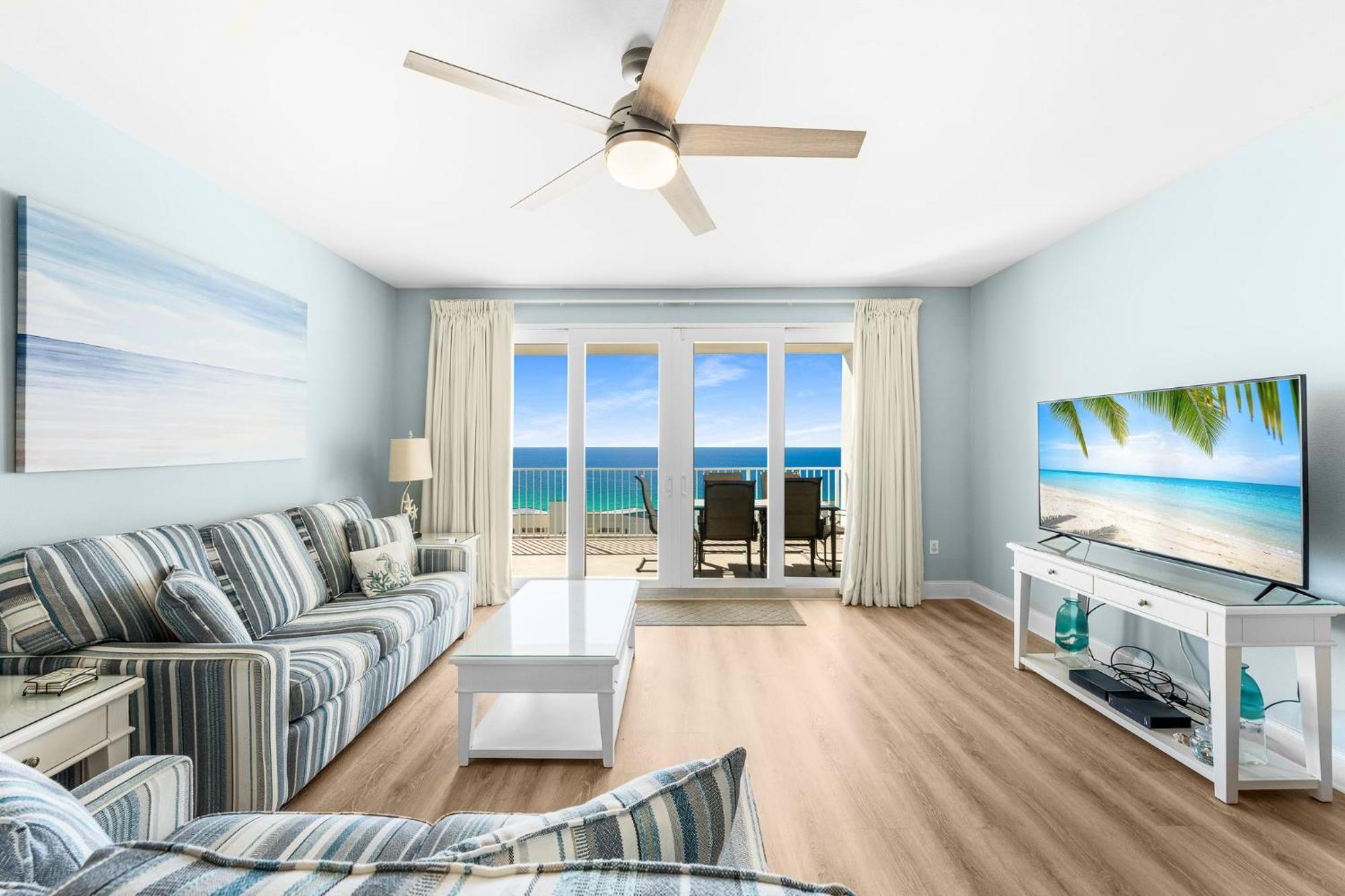 Stunning 4bd! Oceanview! Free Chair Service! Sleeps 10! By Dolce Getaways Apartment